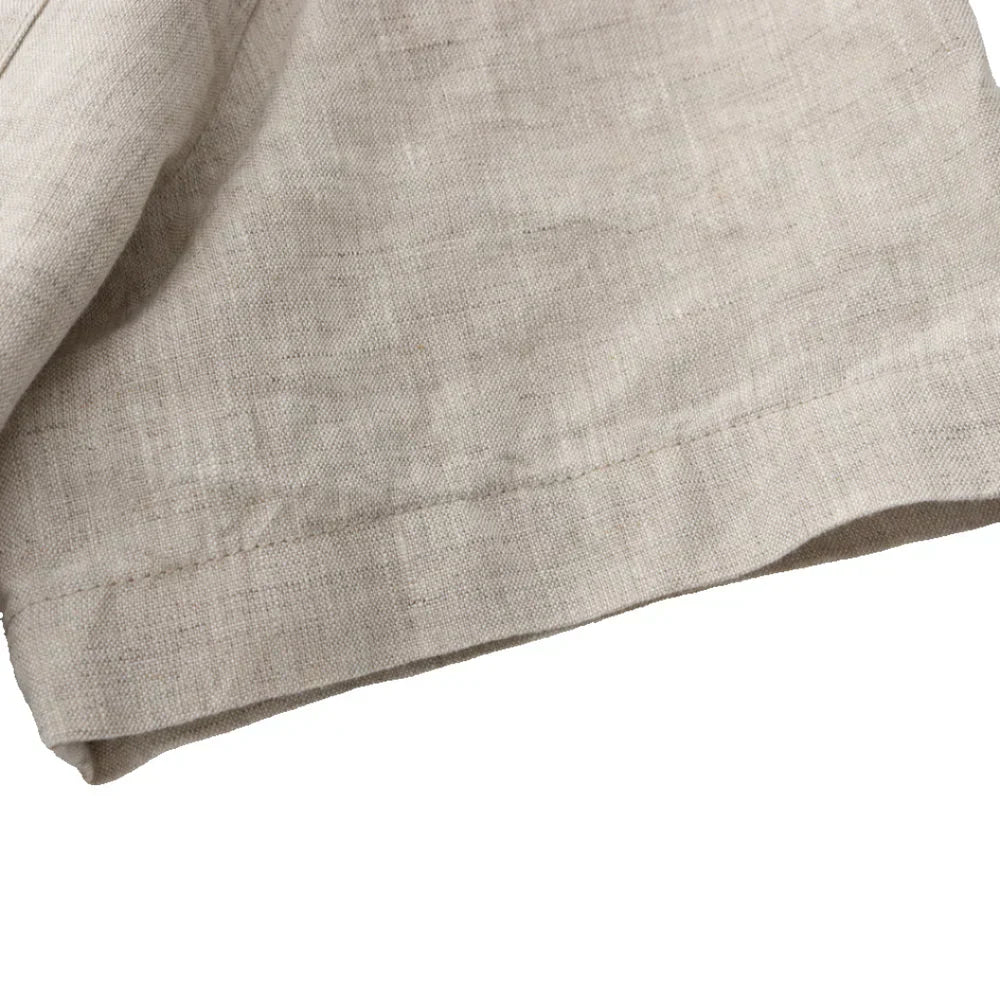 Camisa de Linho Manga Curta Masculina