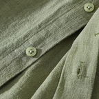 Camisa de Linho Masculina Old Money Itália