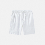 Bermuda de Linho Masculina Marenzzo White