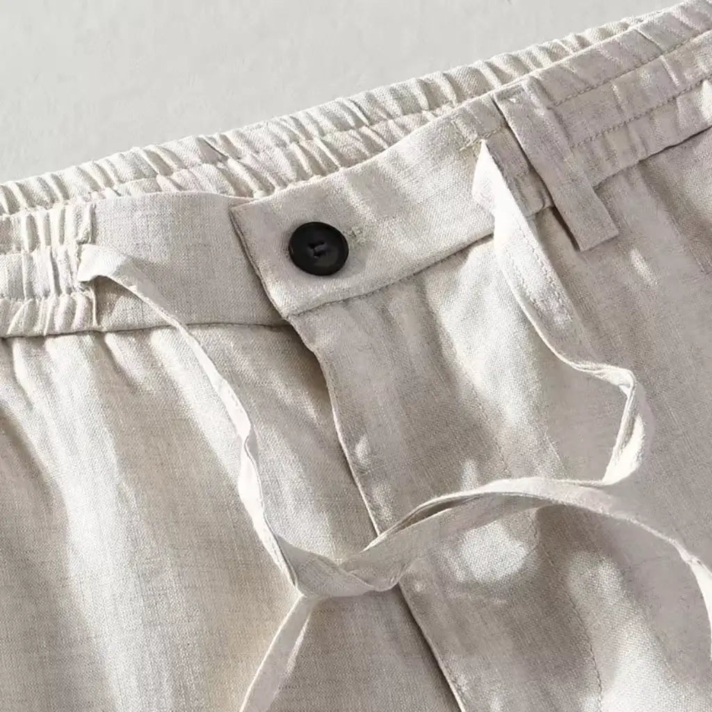 Bermuda de Linho Masculina Marenzzo Mare
