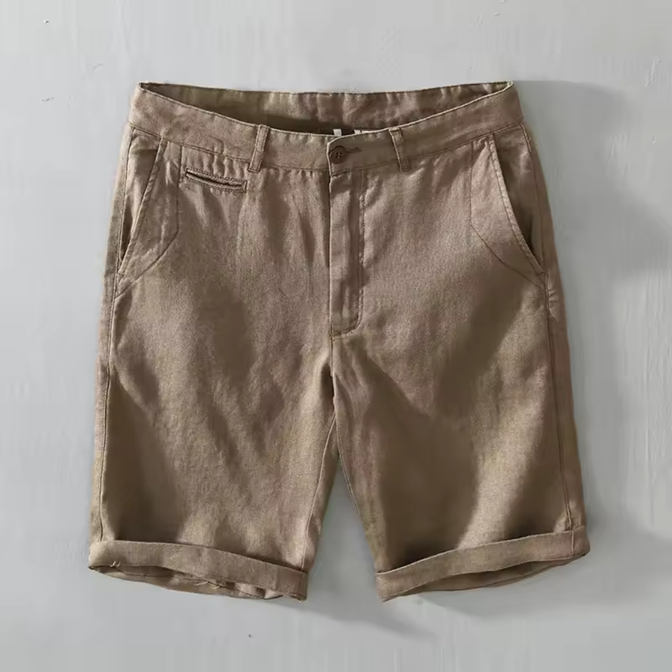 Bermuda de Linho Masculina Marenzzo Bellar