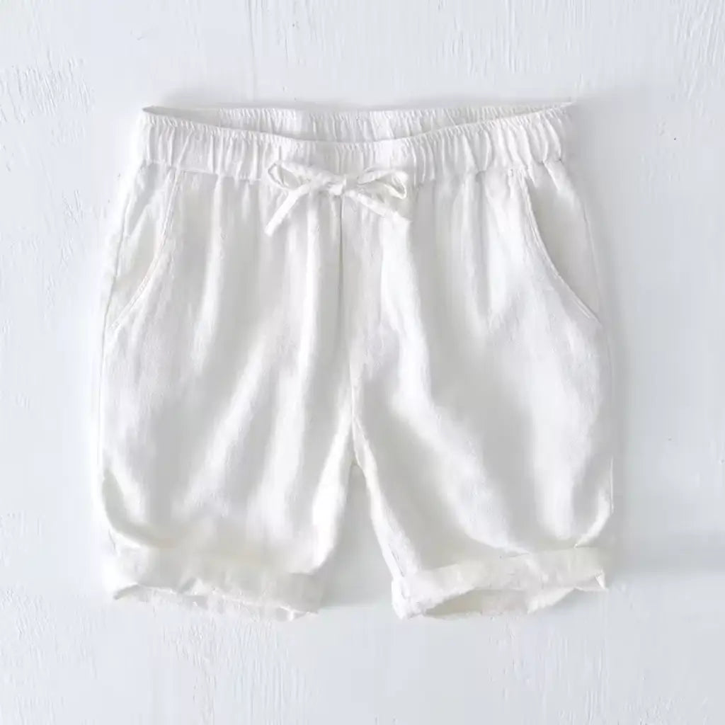 Bermuda de Linho Masculina Marenzzo Casti