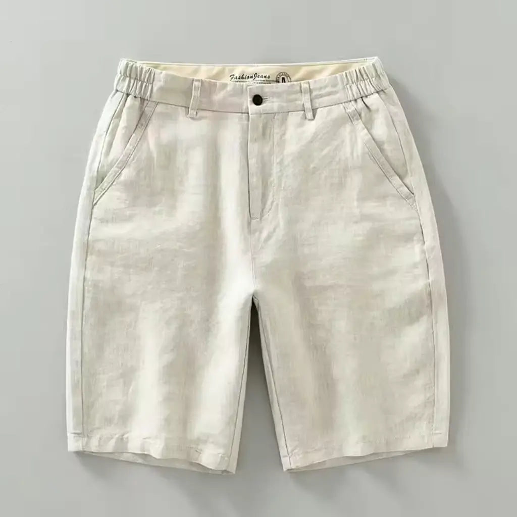 Bermuda de Linho Masculina Marenzzo Ferrucci