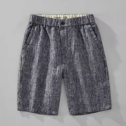Bermuda de Linho Masculina Marenzzo Grano