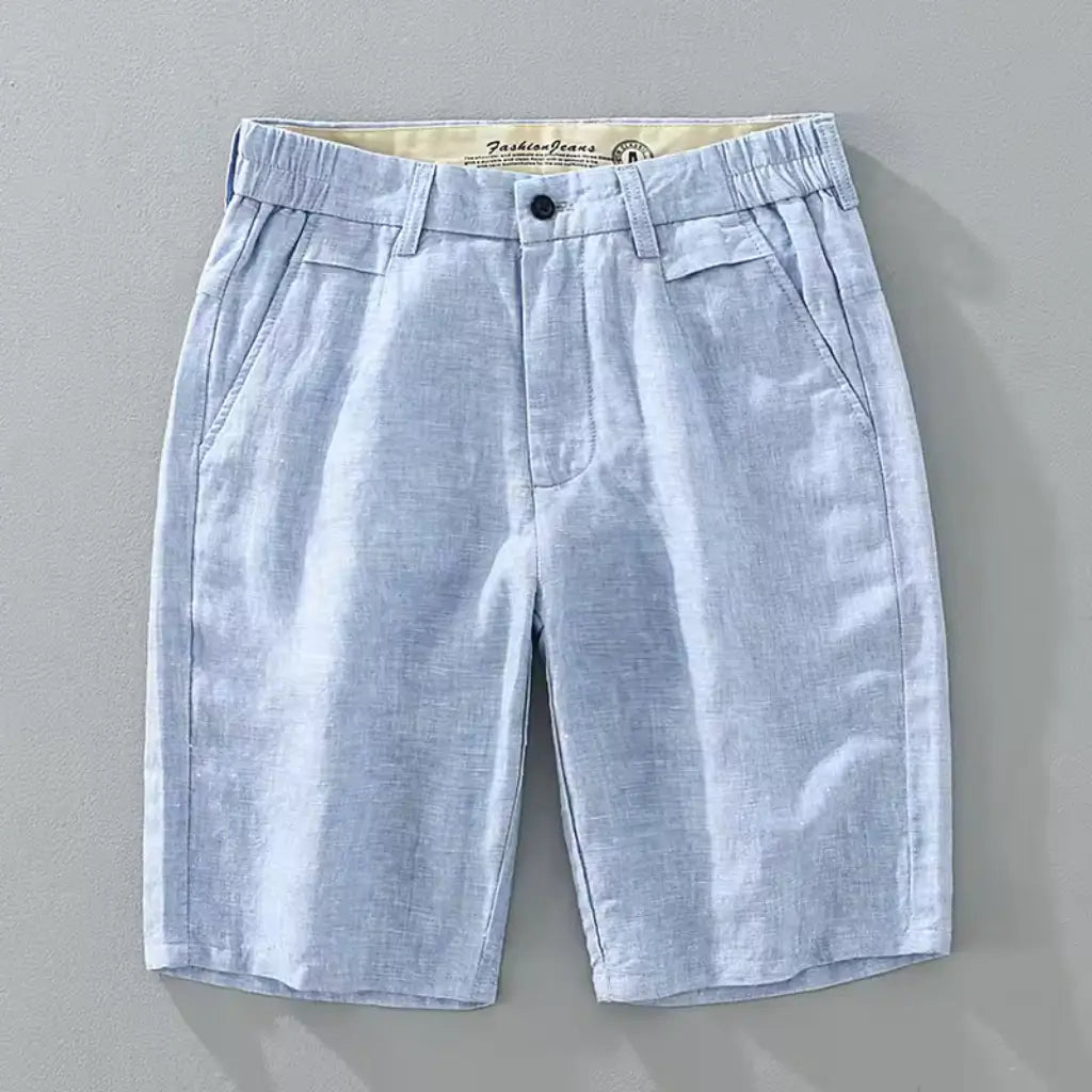Bermuda de Linho Masculina Marenzzo Linen