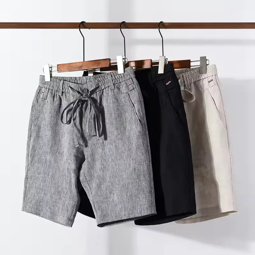 Bermuda de Linho Masculina Marenzzo Mare
