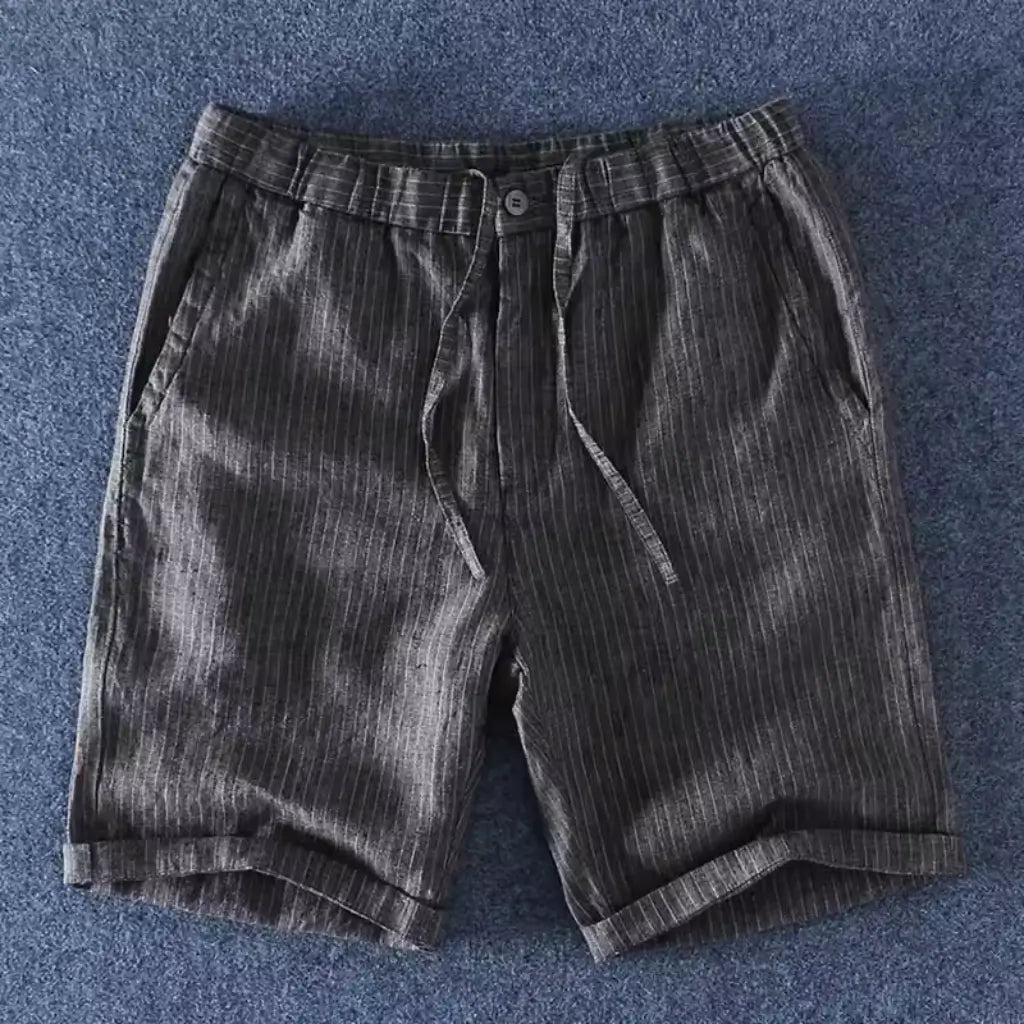 Bermuda de Linho Masculina Marenzzo Salermo