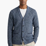 Cardigan Masculino em Lã