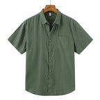 Camisa Masculina de Linho Marenzzo