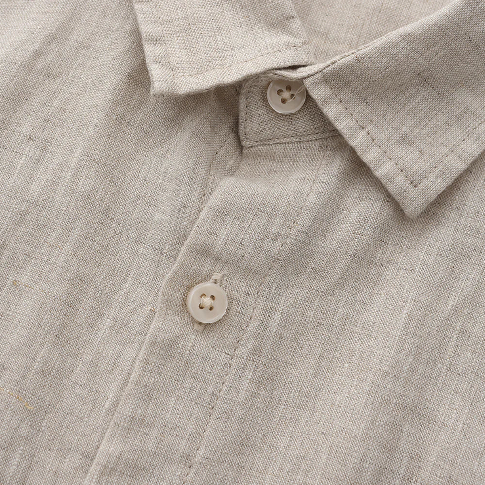 Camisa Masculina de Linho Marenzzo