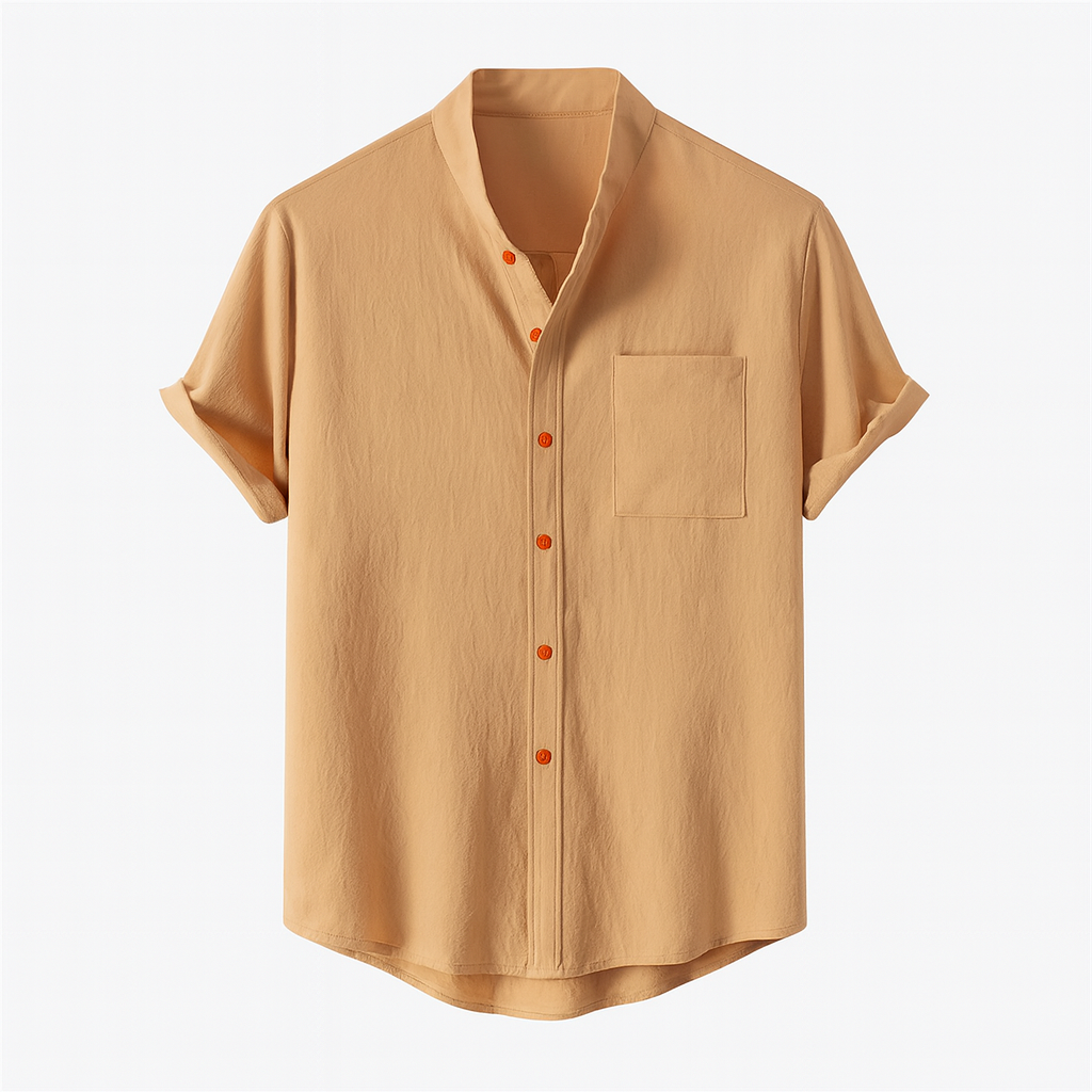 Camisa Manga Curta Básica Marenzzo Angra