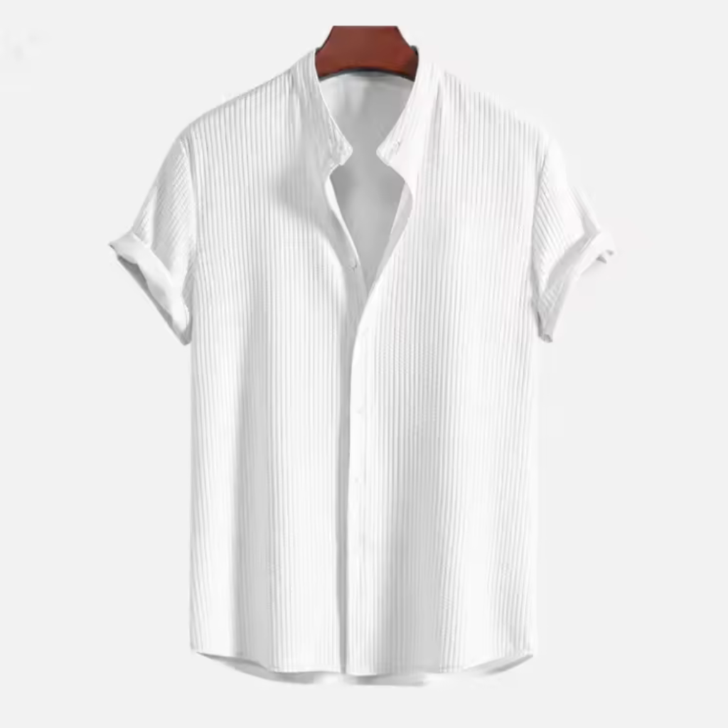Camisa Manga Curta Básica Marenzzo Roma