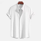 Camisa Manga Curta Básica Marenzzo Roma