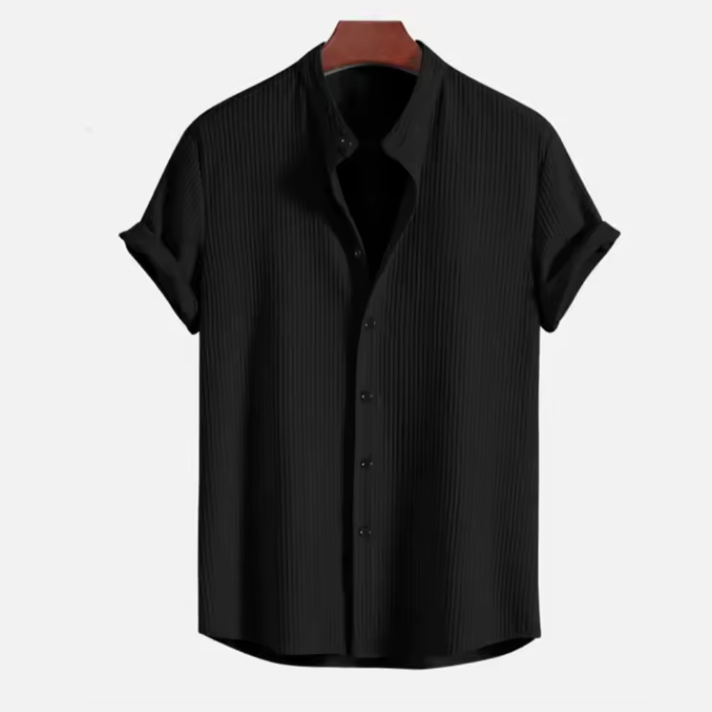 Camisa Manga Curta Básica Marenzzo Roma
