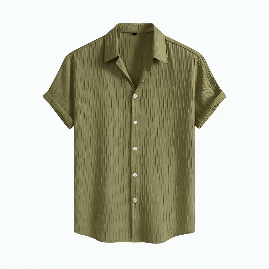 Camisa Manga Curta Básica Marenzzo Sitges
