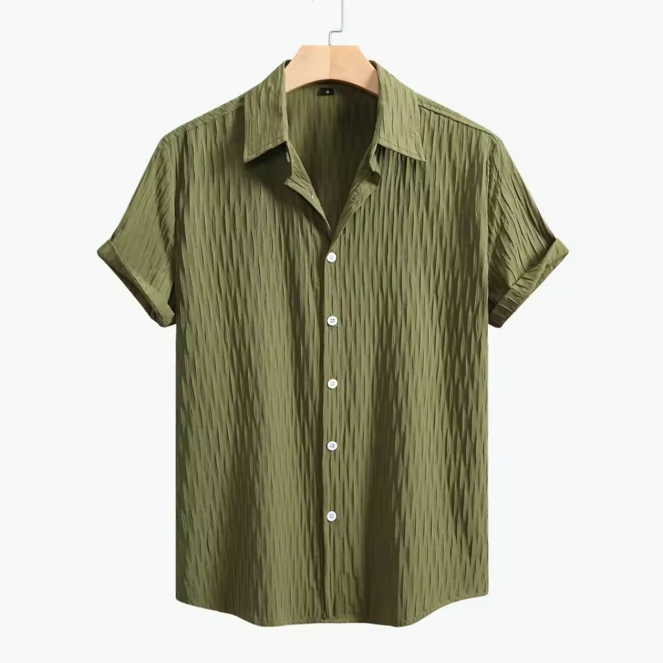 Camisa Manga Curta Básica Marenzzo Sitges