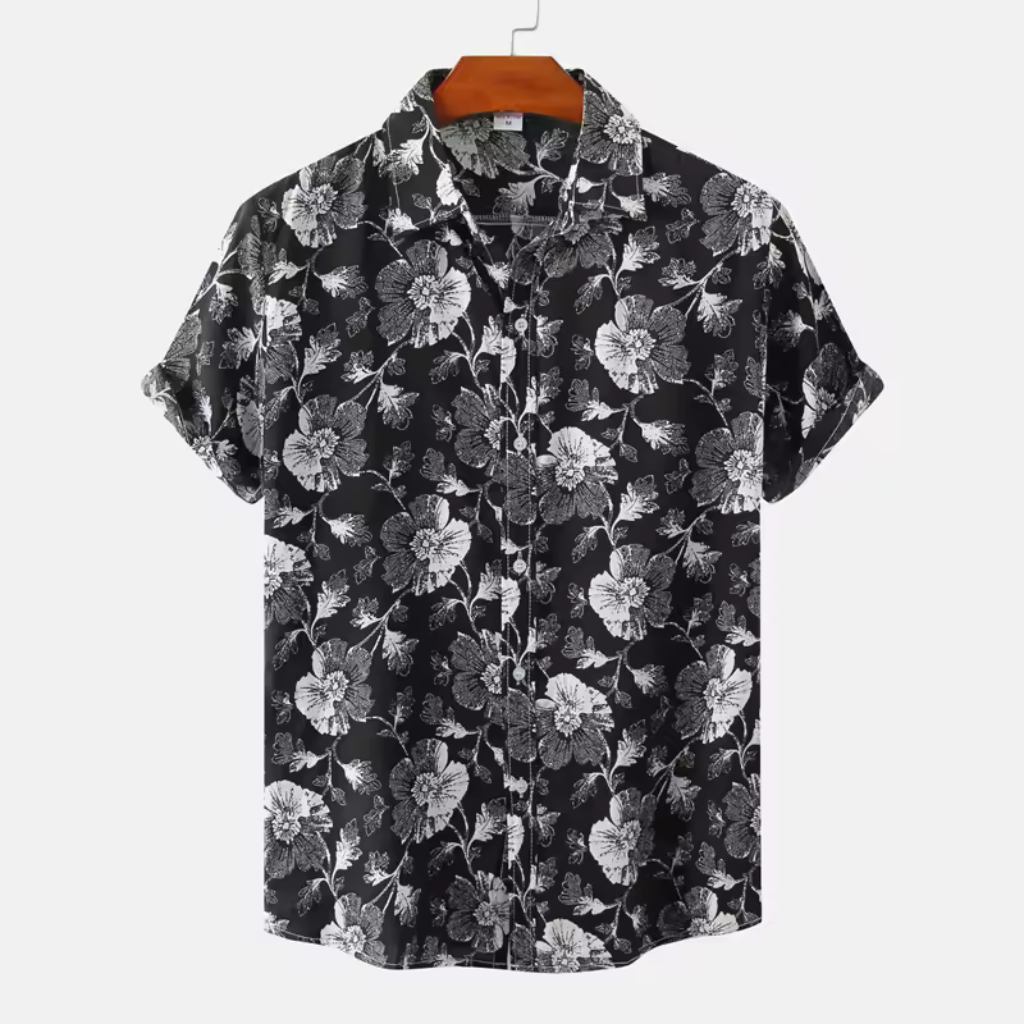 Camisa Manga Curta Marenzzo Floral