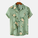 Camisa Manga Curta Marenzzo Floral