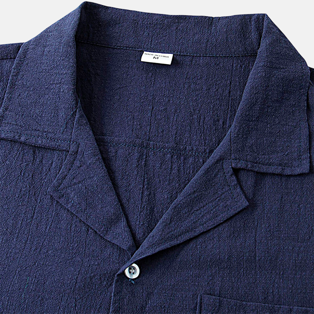Camisa de Linho Marenzzo Portofino