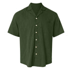 Camisa Masculina Marenzzo Casual Manga Curta
