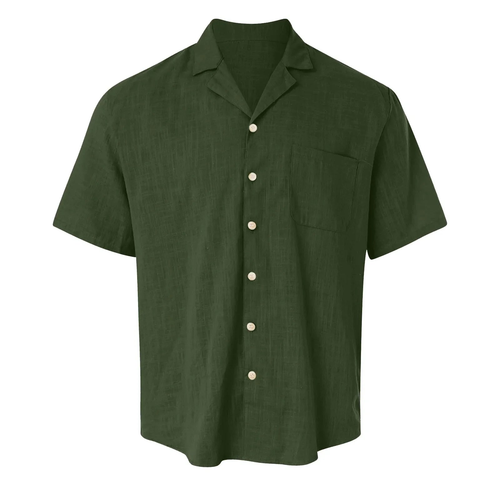 Camisa Masculina Marenzzo Casual Manga Curta